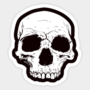 Skull Sticker